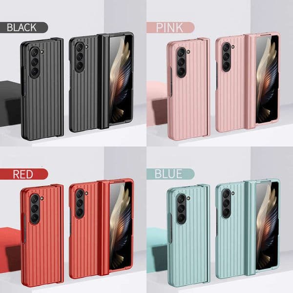 RIM Phone Case designer Rimowalugage Phone Case Suitable for Samsung Z Fold foldable phone case skin feel luggage hinge ZFold5 protective cover