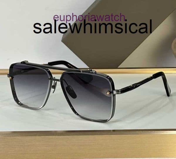Designer sunglasses DTa Limited Edition Trendy With Oversized Mens Sunglasses Cut-edge ANDTaGG Lenses UV Protection Heavy-duty Fashion Eyewear Mach Six