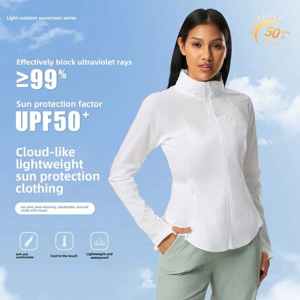 2026 New Summer Outdoor Clothing For Women outdoor Upf50+ UV Cool Quick Dry Breathable Sun Protection Jacket Upf50 Sun Protection Clothing Bulk