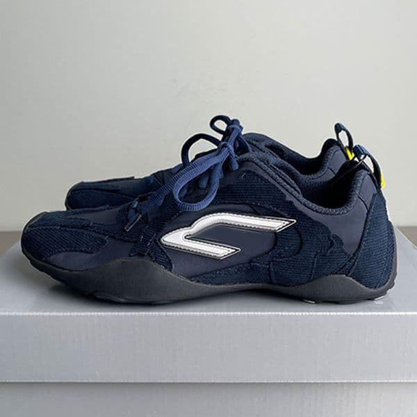 Mens Monday Ultra Sneaker Round toe lace up Women flat Shoes Cotton polyester Upper rubber outsole Designer Men Training Shoes Outdoor Sports Running
