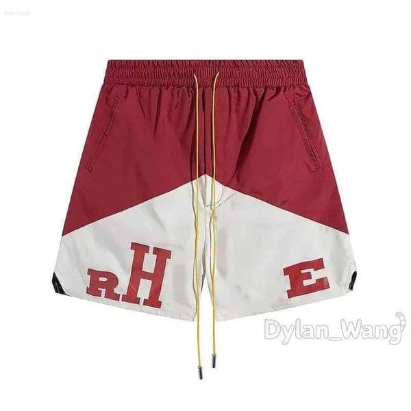 RH Designer Mens Shorts Rhudesmen Pants High Quality Elastic Waist Letter Printed Hip Hop Swimming rhud Quick Drying And Loose Fitting f80 8c
