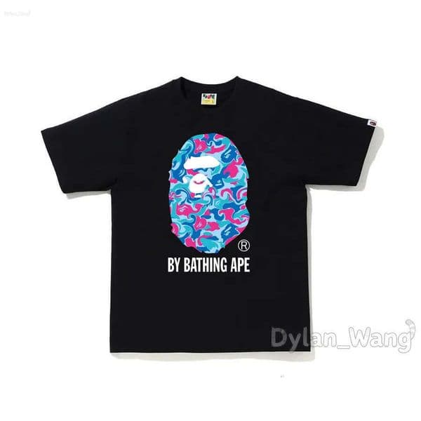 Baps t-shirt Fasion Mens T shirt designer summer short sleeve tshirts womens Graffiti Tee Print Loose High Street Shorts Luxury Shirt 786