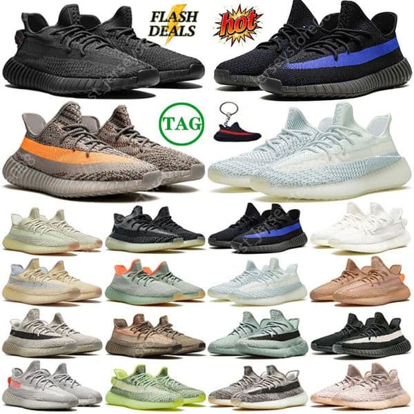 Top Fashion 350 v2 Men Women Sneakers Classic Running Shoes 350s Black grey White Casual Sneaker for men women Outdoor Sports Trainers EUR 36-47