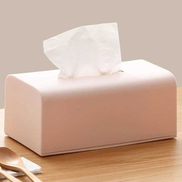 Multi-Function 2 Size Tissue Holder Luxury Plastic Napkin Box White Nordic Style Tissue Dispenser Living Room R260525