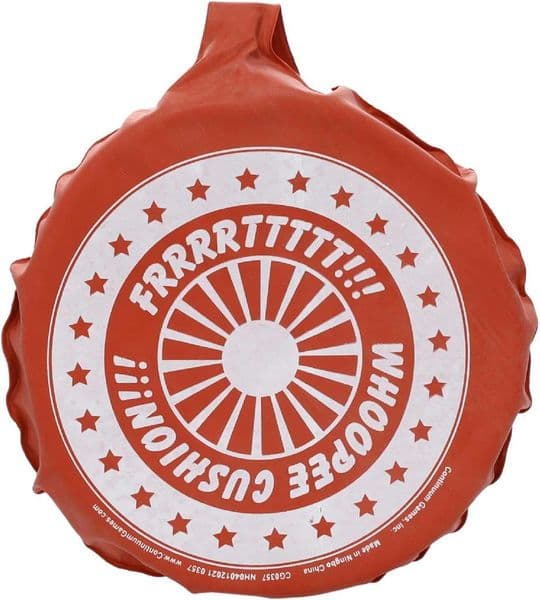 Continuum Games Way Back Toys Auto Inflating Whoopie Cushion Novelty Family Fun Game for Ages 5 and up X260525