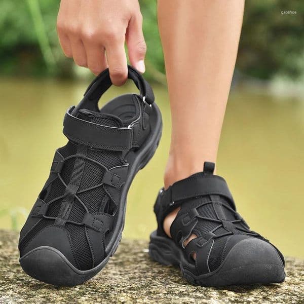 Sandals Men's Outdoor Hiking Shoes Beach Water Casual Trend Breathable Wear-resistant Fishing