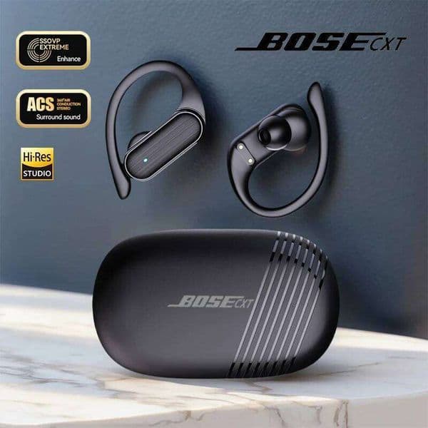 BOSECXT A520 Wireless Business Headphone Ear-Hook HIFI Bass Noise Cancelling Earphone With Mic Earbuds Sport Game Headset New 26L0525