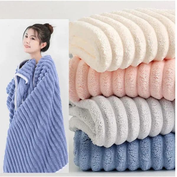 cologne 2026 Coral perfume Towels - Plush Jelly Velvet Set, Absorbent Thick, Non-Shedding Bathroom Essentials, Includes Bath Towel & Rug Free Shipping 6 16