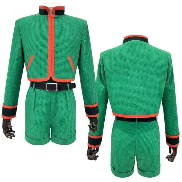 Hunter Anime Gon Freecss Cosplay Costume jacket Shorts Cos Convention Daily Wear Christmas Gift