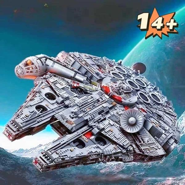 7541Pcs 75192 Big Spacecraft Building Blocks DIY Assemble Bricks Model He Decor Collection Toy Festival Birthday GiftsJ260520J260525