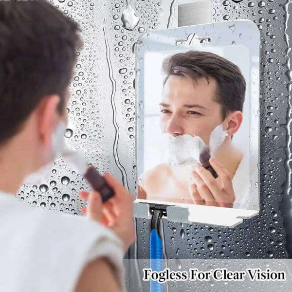 30x20CM Big Size Acrylic Anti Bathroom Tools Shower Shaving Washroom Accessories Fogless Fog Free Travel Mirror W260525