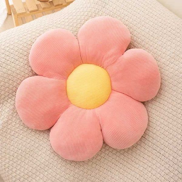 35CM Colorful Flowers Plush Pillow Plant Petal Cushion Stuffed Toys Home Decoration Gifts H260525