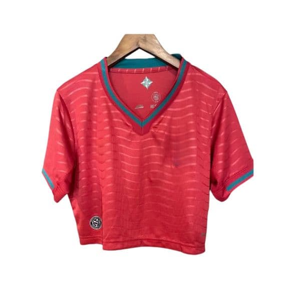 Portugal women world cup soccer jerseys 2026 Affordable Price. Breathable and quick-drying, customizable with name and number, uses official font, sizes S-2XL.
