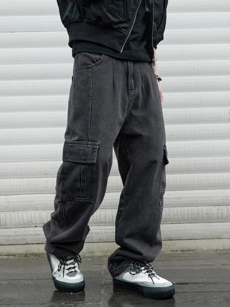 Y2k Baggy Jeans Male Hip Hop Harajuku Trousers Wide Leg Denim Pants Mens Streetwear Korean Oversize Cargo 260521