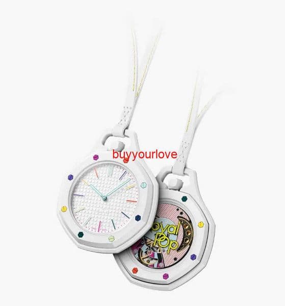 Luxury Watch Super Clone Royal ST POP Automatic Ceramic Dial 8 Color Leather LOVER Men Women With Wristwatch Mechanical Movement Watches Swiss Watch2366