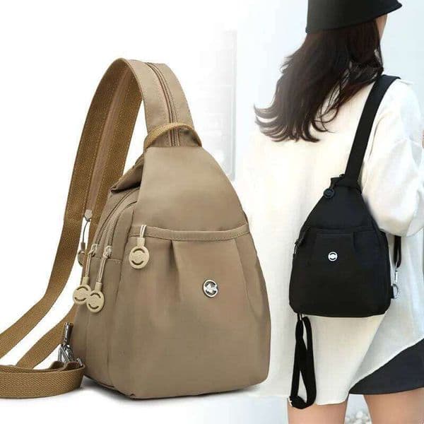New Mini Backpack Minimalist Versatile Anti-theft Women's Chest Fashion Oxford Cloth Casual Portable Small Bag