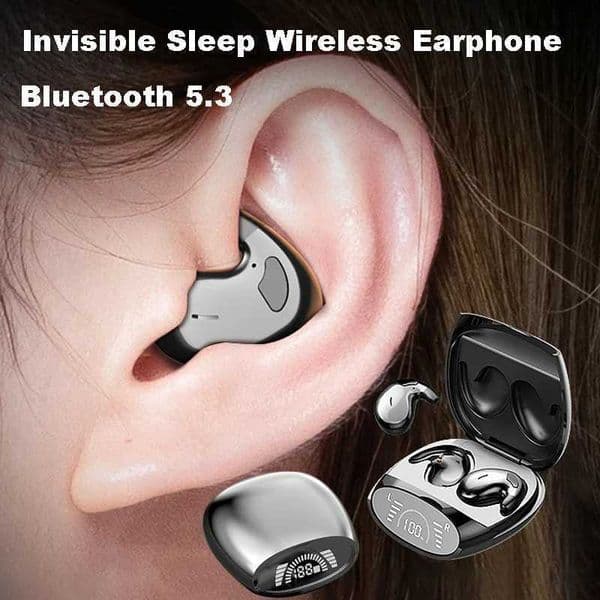 Mini Sleep Invisible Earbuds Tiny Hidden Headphones Bluetooth 53 Earphone Noise Cancelling Sports Stereo TWS Wireless Headsets T260525