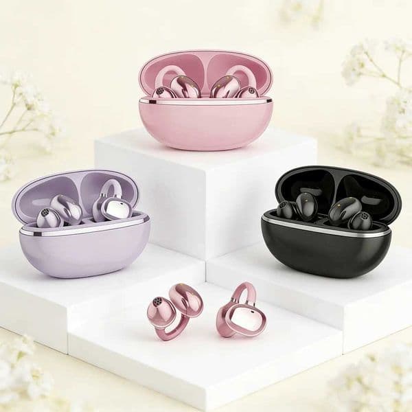 Wireless Open Ear Earclip ENC Earphones Bluetooth 53 HD Call Touch Earphones Suitable For All Smartphones T260525