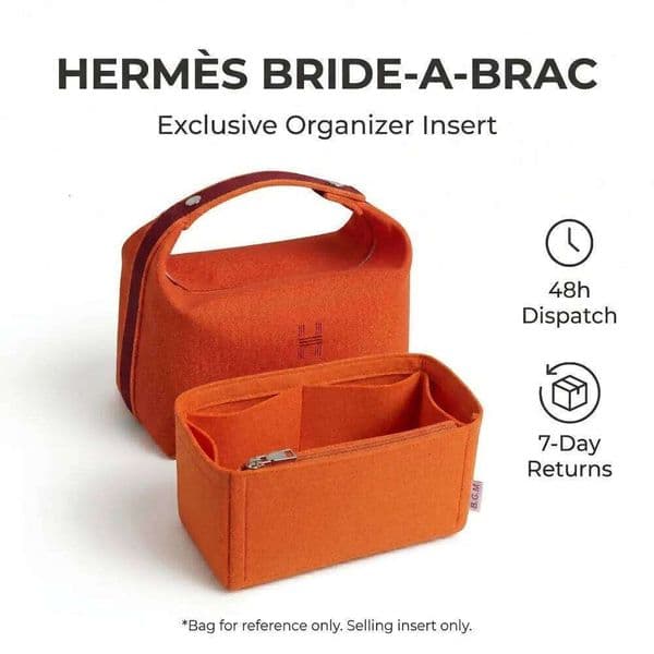 Felt Organizer Insert Thickened Sturdy Shaper Multi Compartment Zipper Design Foldable Liner Pouch For Lunch Tote Bag 26Y0525