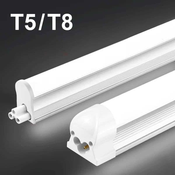 50CM T5 T8 Aluminum LED Light Tube 15W 25W LED Lamp Tube 110V 220V For Desk Work Shop Garage Warehouse Kitchen Cabinet LightingR260525