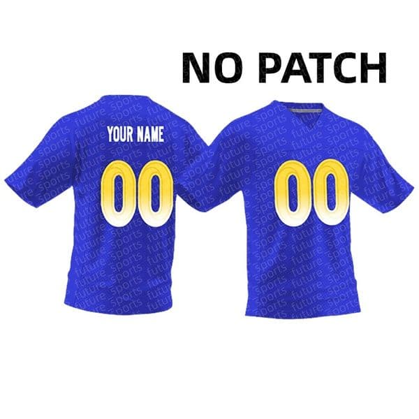 Customized NO PATCH men's vintage rugby jersey, a classic embroidered jersey suitable for sports training