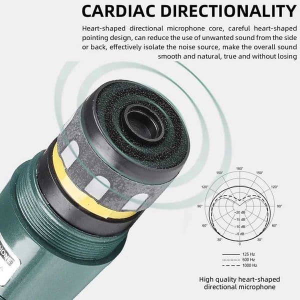 Wired Professional Dynamic Microphone Mic For PC Karaoke Machine System Sound Room Gaming Gamer Audio Sing Live Streaming Kits T260525041E