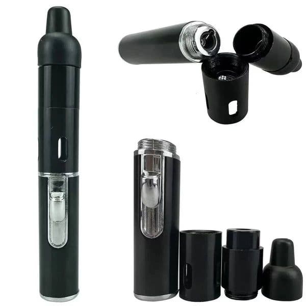 2026 NEW Style Hot Selling Multifunctional Aromatherapy Lighter Portable Mini Metal Pipe With Volcanic Stone