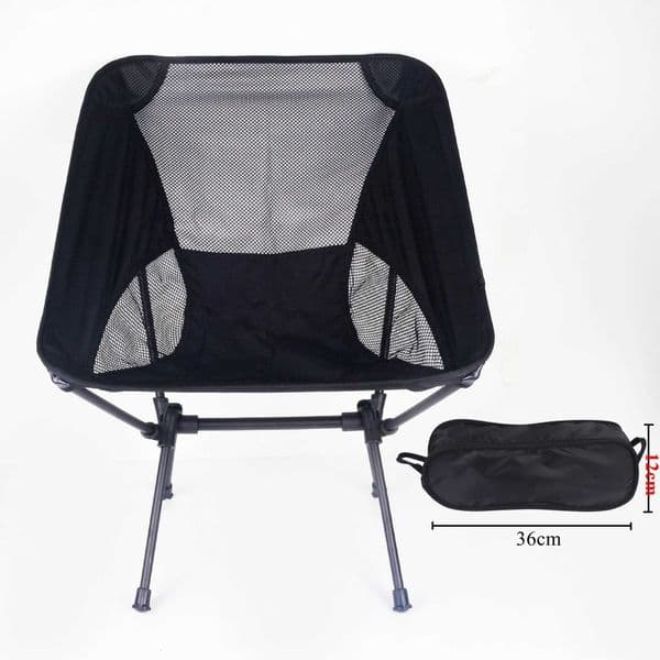 Outdoor Foldable Camping Chairs Set Lightweight folding Chair Ultralight Backpacking Moon Chairs for Garden Picnic Beach Fishing Z260428