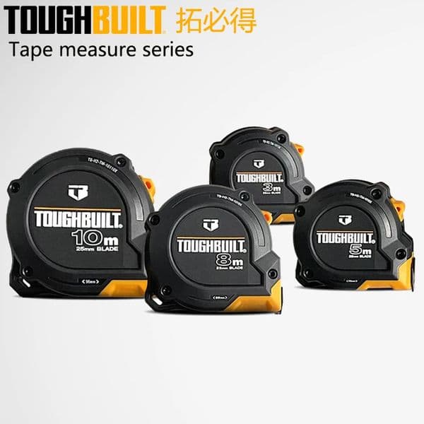 Original Tape Measure 35810M Nylon Coating Rugged Housing Ergonomic Grip Measuring Hand Tools 260521