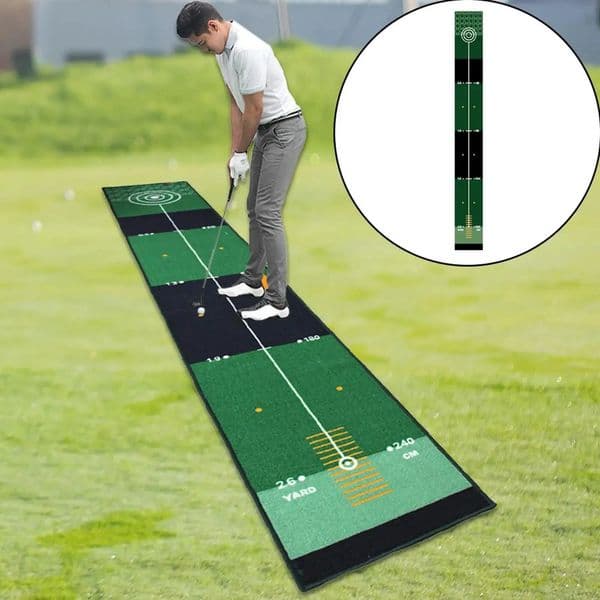 2026 New Putting Durable Hitting Golf Practice Mat For Office Garden Upf50 Sun Protection outdoor Clothing Bulk 2