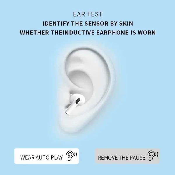 Pro 3 Bluetooth noise cancelling wireless earphones with heart rate monitoring waterproof for daily use perfect for sports T2605259V4B