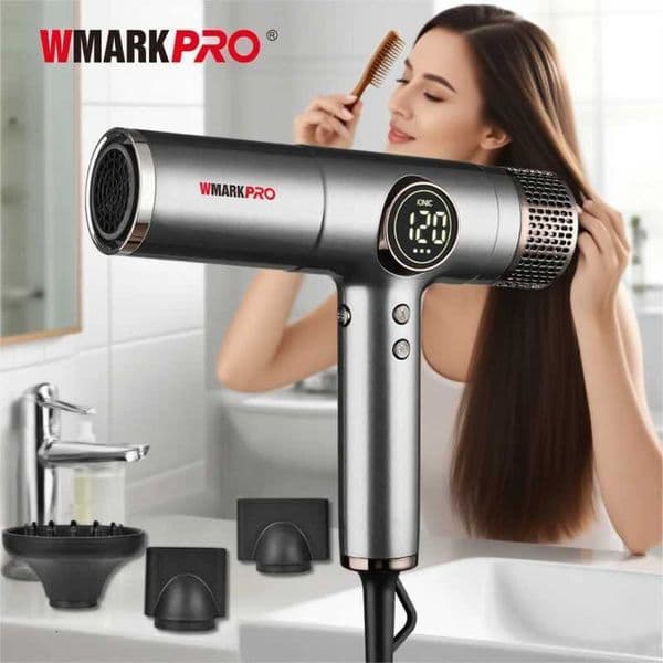 WMARK Hair Dryer Professional Blow Drier Negative Ion Air Blower Barber BLDC Motor Hair Dryer Machine Home Appliance NG-9117 L260525