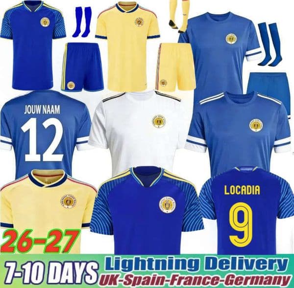 Curacao Football Jersey Curacao Jersey 2026 Soccer Jerseys 26 27 Home Away Fans Players Men Kids Football Jersey Shirt Kit BACUNA CHONG S-4XL