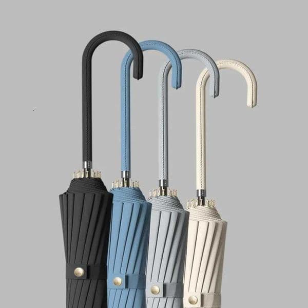 Automatic Umbrella Japanese Style 16 Rib Long Handle Large Windproof UV Sun Rain Dual Use UnisexCustomizable Umbrella L260522