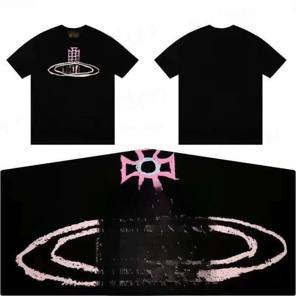 Viviennelywood tshirt designer fashion westwoodly Men's T-Shir women T Wood T-Shirt Brand Clothing Men Women Summer Shirt With Letters Jersey Westwoods Tops 110