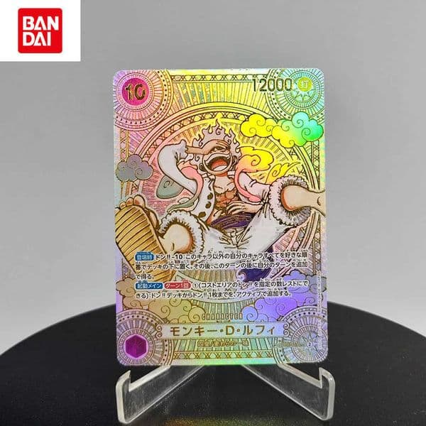 Self Made Proxy One Piece OPCG Japanese MonkeyDLuffy Gold OP05-119 SP Hot stamping Game Collection Card Toy L2605257I8P