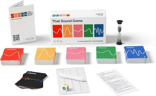 That Sound Game - Award Winning - Party Sound Guessing Game for Adults and Teens Board Game for 2 Players Ages 14 and Up X260525
