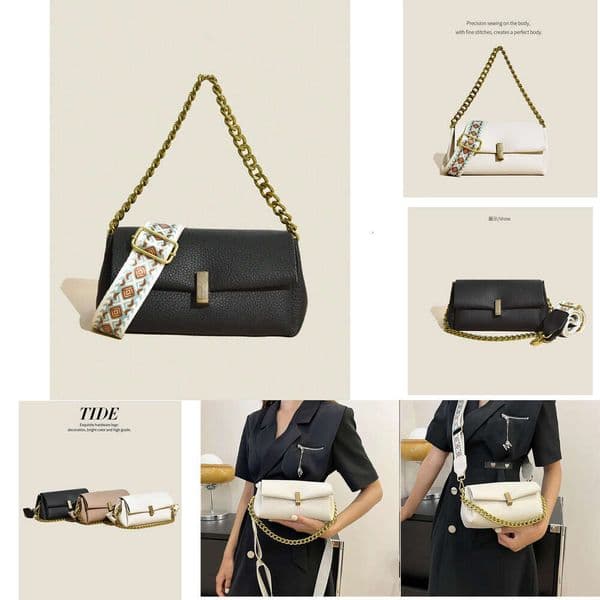 Mini Genuine Shoulder Tote 2026 Luxury Trendy Designer Genuine Lady Clutch Lady Clutch High Quality Classic Casual Flap Luxury Handbag Shopping for Commuting e74