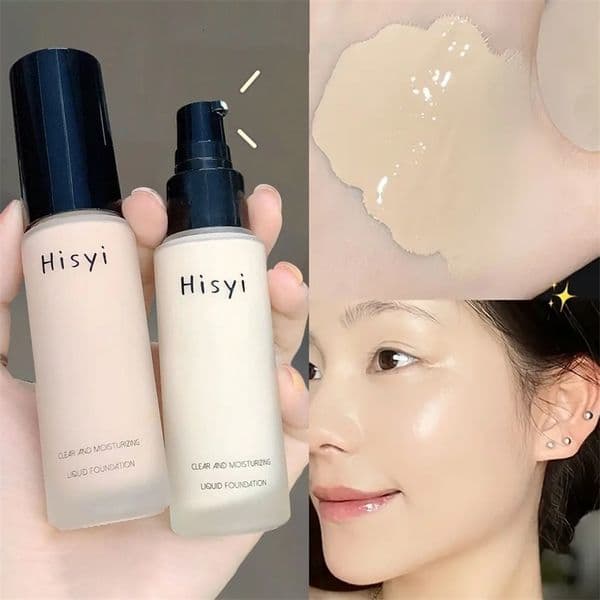 Liquid foundation naturally covers flaws without sticking powder plain face cream transparent foundation conceals blemishes 260509ww