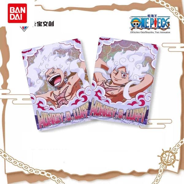 One Piece Official Genuine Collection Cards Monkey D Luffy Roronoa Zoro Tony Chopper Chinese Self Made Game Anime Cards L260525DJPI