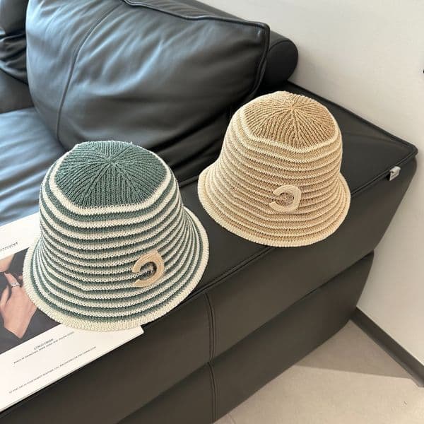 Designer Beach Hats Women Bucket Hat Woman Cap Designers Wide Brim Woven Grass Fisherman Chapeau Breathable Sunscreen Large Brim Vacation