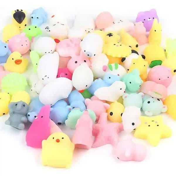 10pcs Random Mini Squishy MoCHI Squishy Toy ParTY Favors KAWaii Animal Squishy Stress Toy Piggy Cat Toy for Kid Girl Boy Z260525