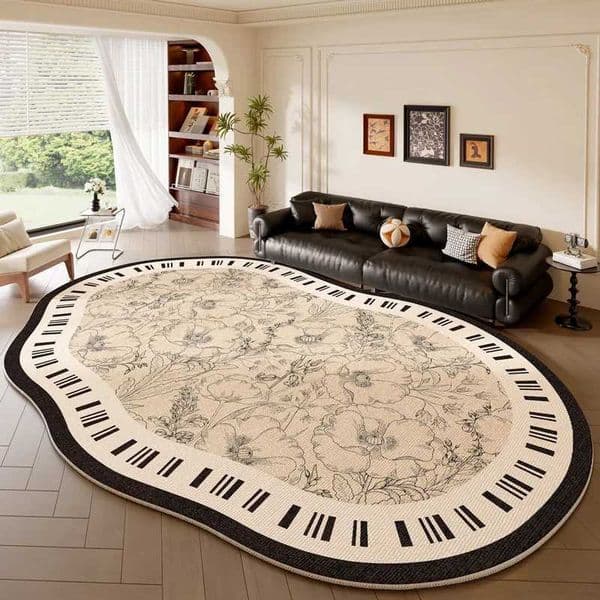 Carpet for Living Room Simple Irregular Shape Color Cartoon Bedroom Bedside Plush Floor Mat Sofa Coffee Tables Rugs AlfombraJ260525