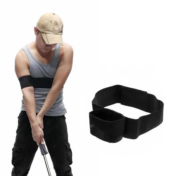 2026 New Training Aids Arm Double Ring Trainer Beginners Posture Corrector Golf Swing Strap Upf50 Sun outdoor Protection Clothing Bulk
