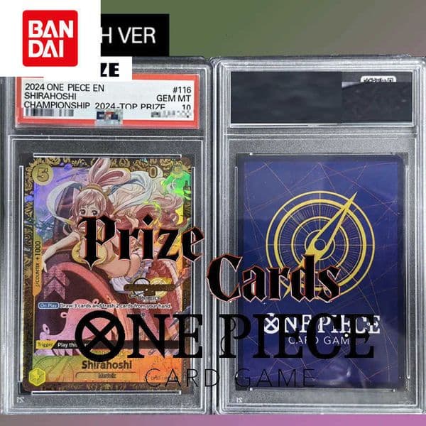 Diy One Piece Manga Sets 2024 ONE PIECE PROMOS 116 SHIRAHOSHI CHAMPIONSHIP 2024-TOP PRIZE OP03-116 Collection Anime Card L260525STJL