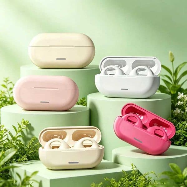 Fone Bluetooth Headset 53 Wireless Air Conduction Headphones Clip Ear Music Noise Canceling HD Call Sports Gaming Earphone T260525