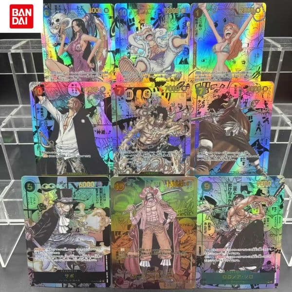OPCG One Piece JPN Roronoa Zoro Monkey D Luffy OP05-119 DIY Self Made Single Card Classic Game Anime Card Gift Toy L2605257PRT