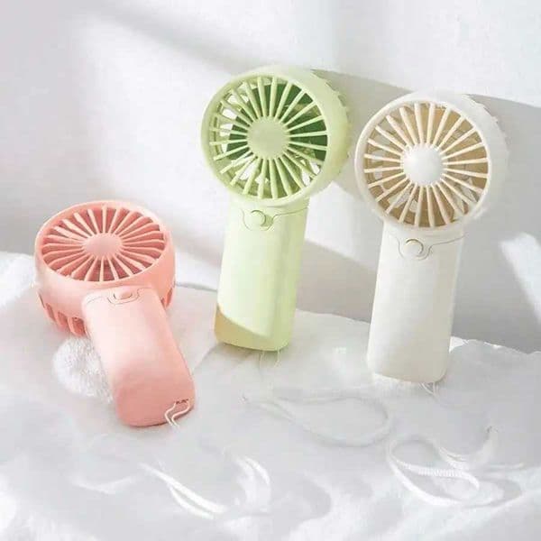 2025 Latest Portable Fan 1pcs Mini Portable Fan Lightweight Handheld Fan - Ideal For Office Outdoor Traveling And Camping Z260526