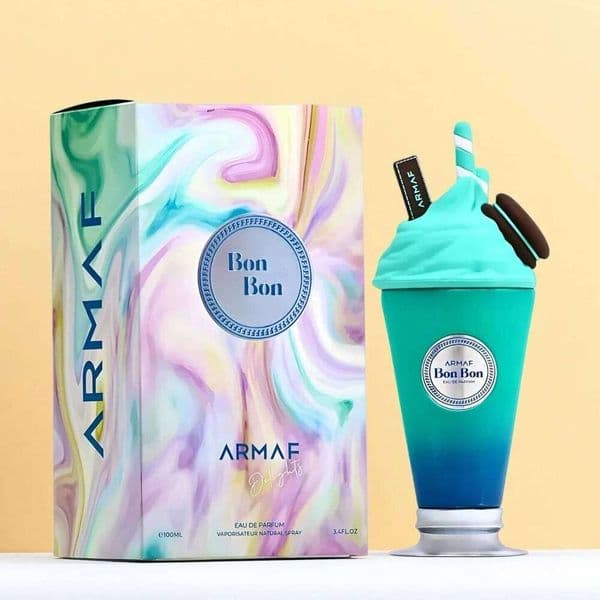 Cute Dessert Scent Armaf Bon 100ml 3.4oz Eau de Parfum, Women's Gift Fragrance with Light Sweet & Fresh Daily Aroma J260526
