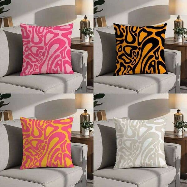 Pillow Case Abstract Covers Home Decor Pattern Cushion Suitable For Sofa Bedroom Car Pillow Cover 26Y0526